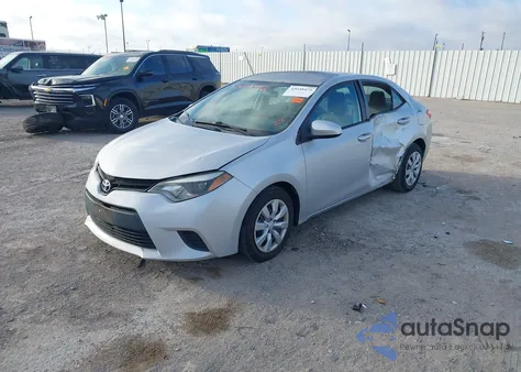 2014 Toyota Corolla Le from USA, damaged, VIN 2T1BURHE5EC131343